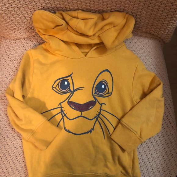 Kids LION KING hoodie size 4